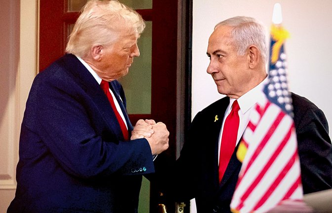 Trump empfängt Netanjahu im Weißen Haus (Archivfoto).<span class='image-autor'>Foto: IMAGO/NurPhoto/IMAGO/Allison Bailey</span>