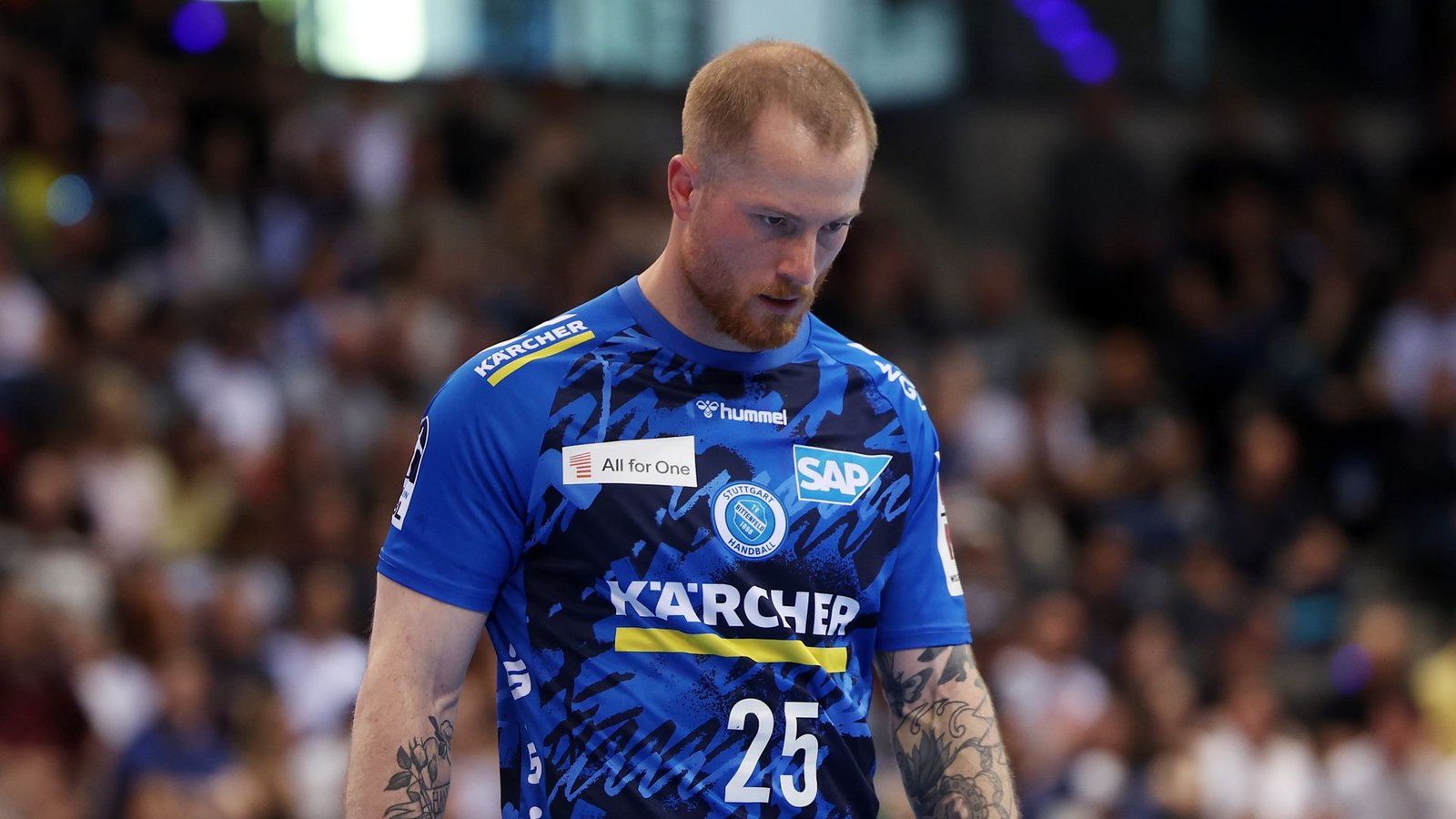 Enttäuscht: TVB-Kapitän Patrick Zieker.Foto: Baumann