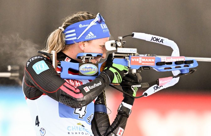In dieser Woche sind die Biathleten und Biathletinnen in Ruhpolding gefordert.<span class='image-autor'>Foto: picture alliance/dpa | Sven Hoppe</span>