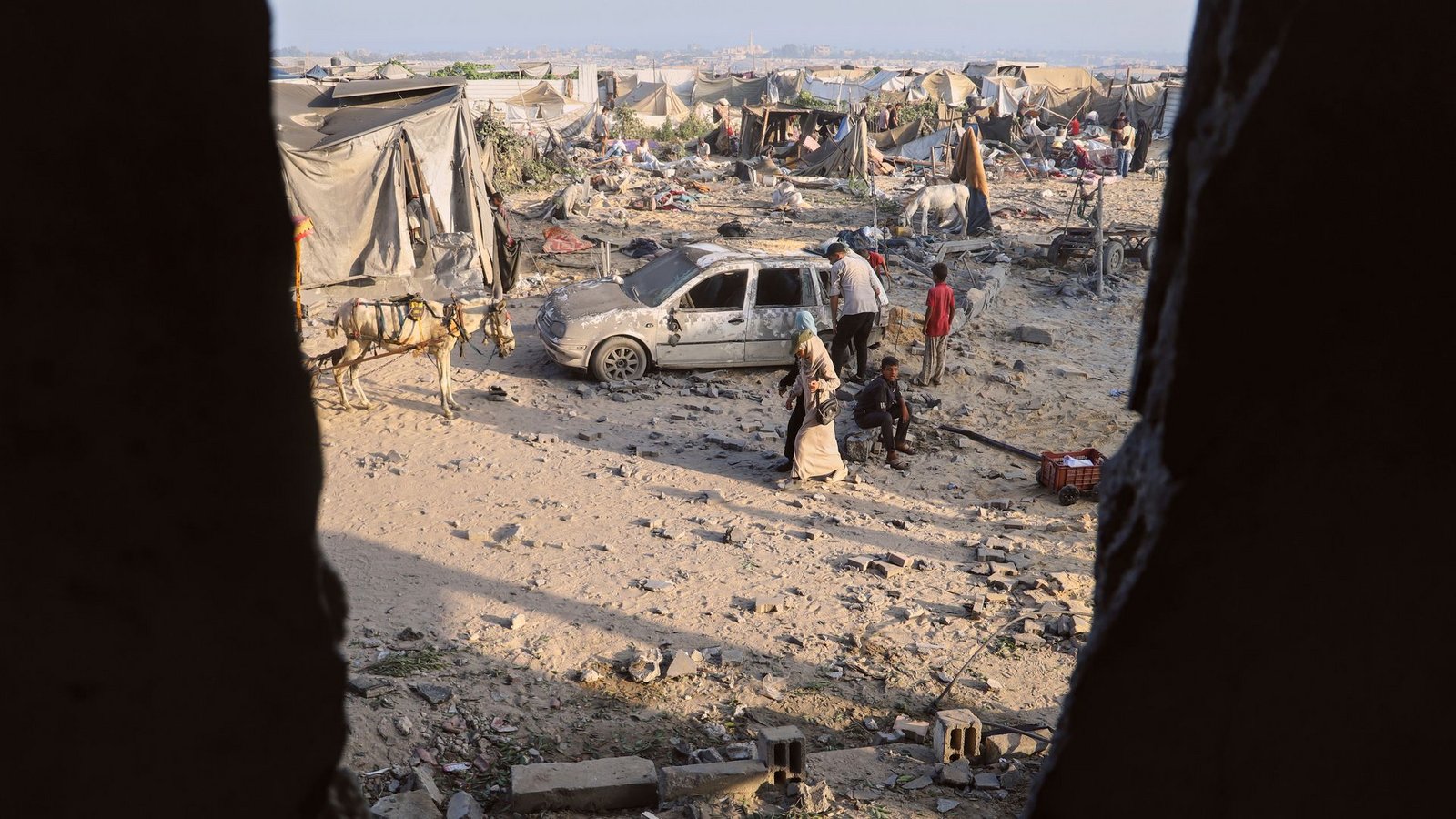 Die humanitäre Lage im Gazastreifen ist katastrophal.Foto: Mariam Dagga/AP/dpa