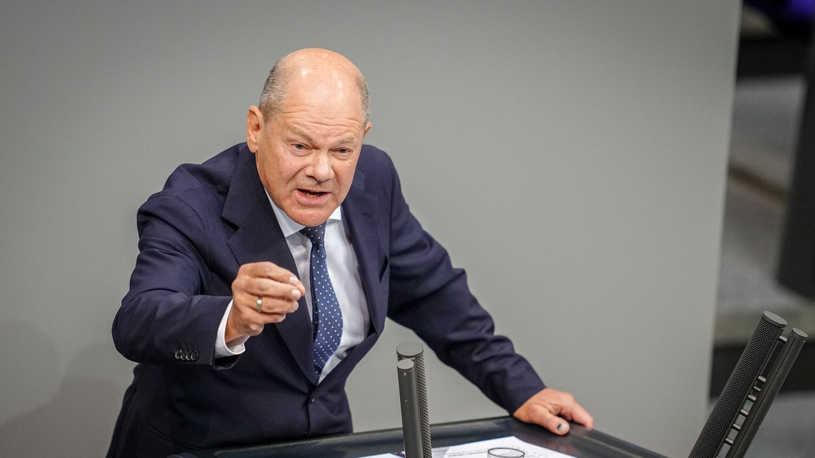 Olaf Scholz wird an diesem Mittwoch eine Regierungserklärung abgeben.Foto: dpa/Kay Nietfeld