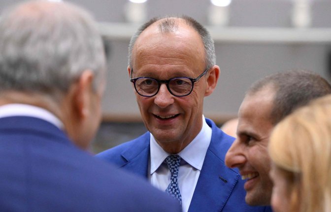 Merz lobt insbesondere die gemeinsame Bekämpfung der Schleuserkriminalität (Archivbild).<span class='image-autor'>Foto: AFP/JOHN THYS</span>