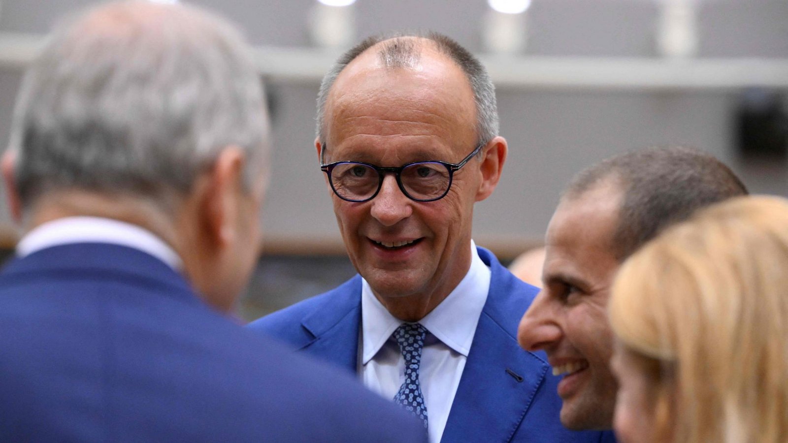 Merz lobt insbesondere die gemeinsame Bekämpfung der Schleuserkriminalität (Archivbild).Foto: AFP/JOHN THYS Merz lobt insbesondere die gemeinsame Bekämpfung der Schleuserkriminalität (Archivbild).Foto: AFP/JOHN THYS