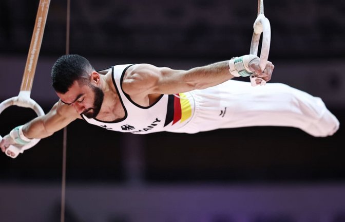 Artur Sahakyan bei der WM 2025.<span class='image-autor'>IMAGO/Schreyer</span>