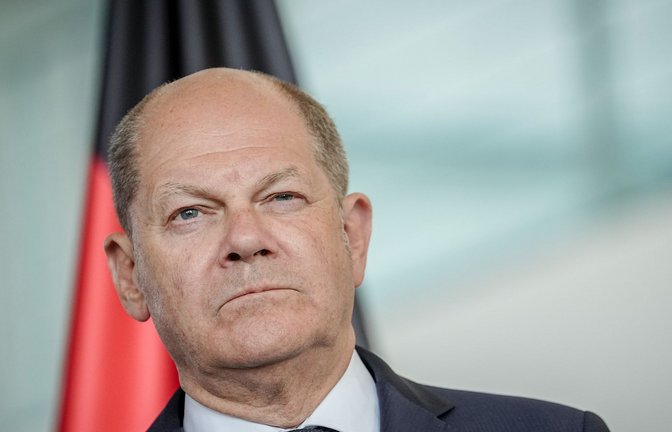 Bundeskanzler Olaf Scholz äußerte sich am Dienstag in einer Kondolenz an den iranischen Vizepräsidenten. (Archivbild)<span class='image-autor'>Foto: dpa/Kay Nietfeld</span>