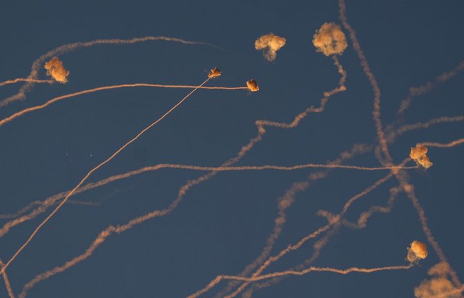 Das israelische Raketenabwehrsystem fängt Raketen ab. (Symbolfoto)<span class='image-autor'>Foto: Ayal Margolin/XinHua/dpa</span>