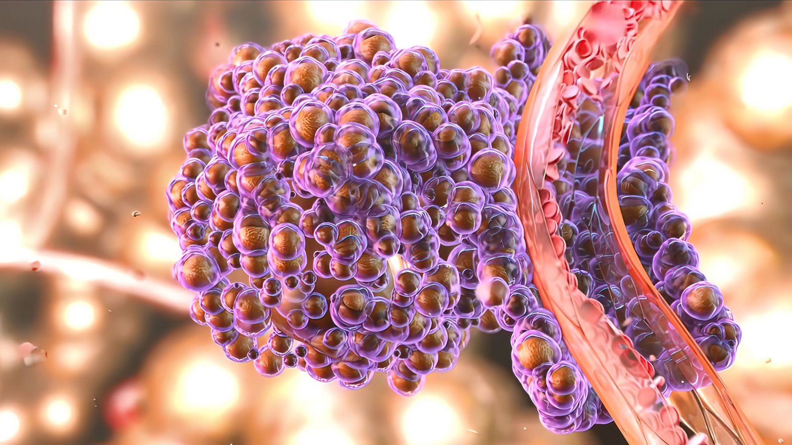 Ein Tumor streut Metastasen in verschiedene Regionen des Körpers.Foto: Imago/Depositphotos