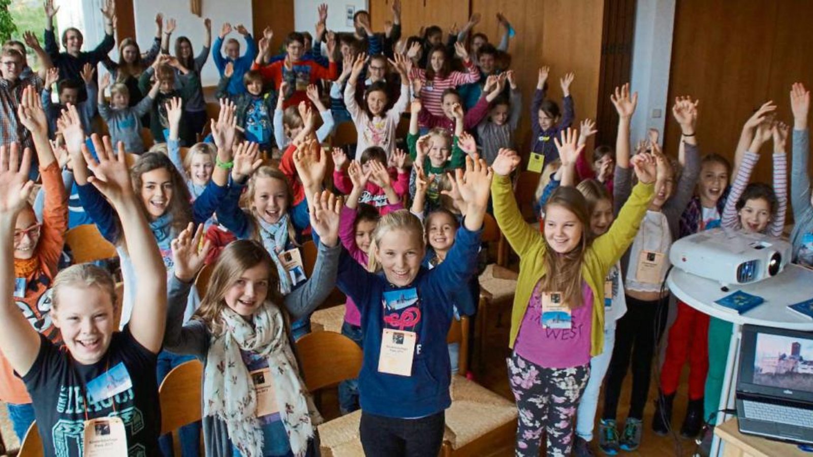 Thema Martin Luther bei den Kinderbibeltagen in Nussdorf. Foto: p Thema Martin Luther bei den Kinderbibeltagen in Nussdorf. Foto: p