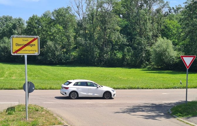 Standort des geplanten Supermarktes an der Sersheimer Straße.  Archivfoto: Kauer