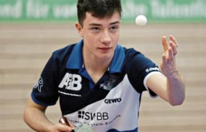 Jeromy Löffler absolviert eine perfekte Hinrunde – 14 Siege in 14 Einzeln. Foto: Baumann