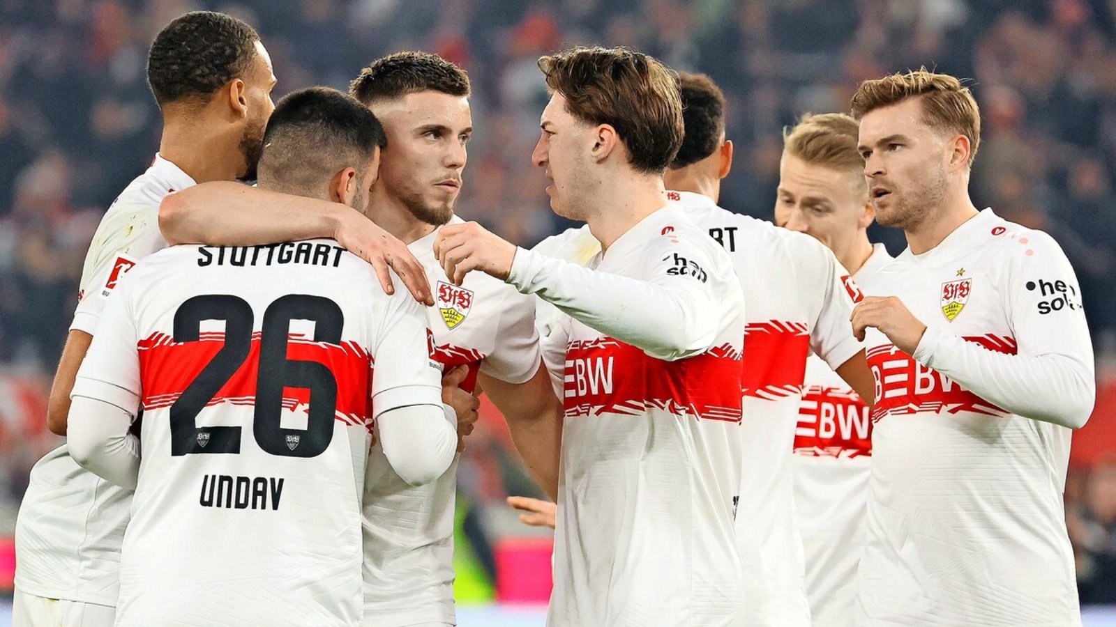 Der VfB Stuttgart hatte zum Jahresstart 2026 gleich zweimal Grund zum Jubeln.Foto: Baumann Der VfB Stuttgart hatte zum Jahresstart 2026 gleich zweimal Grund zum Jubeln.Foto: Baumann