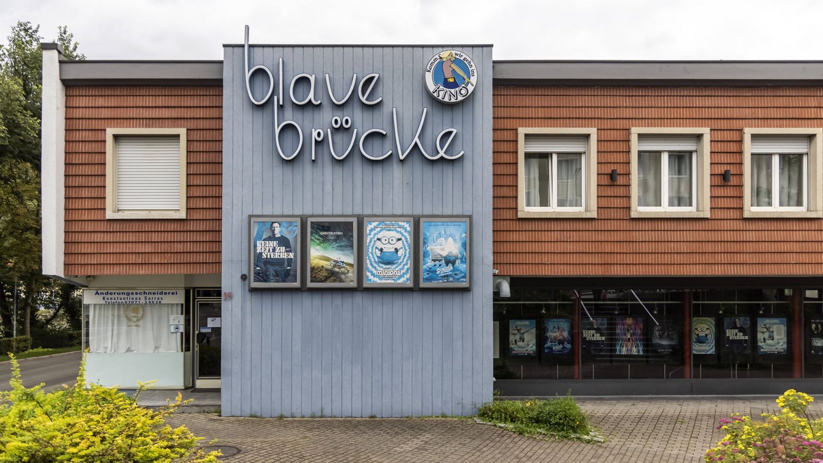 Das Kino „Blaue Brücke“ in Tübingen.Foto: imago images/Arnulf Hettrich Das Kino „Blaue Brücke“ in Tübingen.Foto: imago images/Arnulf Hettrich