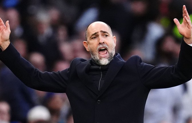 Igor Tudor muss bei Tottenham Hotspur wieder gehen.<span class='image-autor'>Foto: John Walton/PA Wire/dpa/John Walton</span>