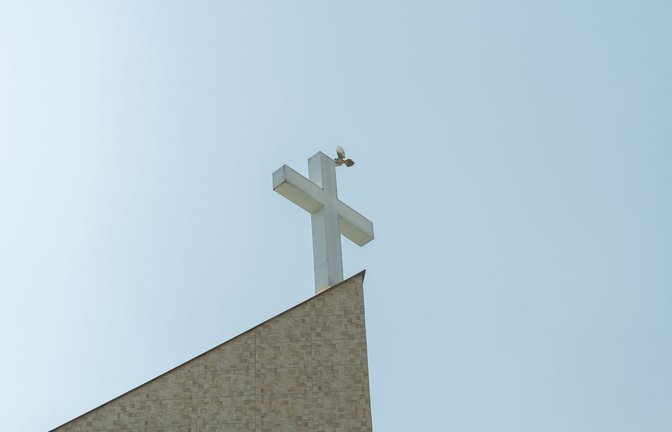 Symbolisch steht die Taube für den Heiligen Geist  – deshalb wird sie oft mit Pfingsten in Verbindung gebracht.<span class='image-autor'>Foto: IMAGO/Pond5 Images/IMAGO/xdivinaepiphaniax</span>