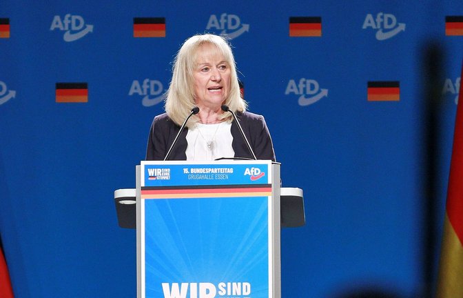 Christina Baum ist bekannt für ihre fremdenfeindlichen Positionen.<span class='image-autor'>Foto: imago/dts Nachrichtenagentur</span>
