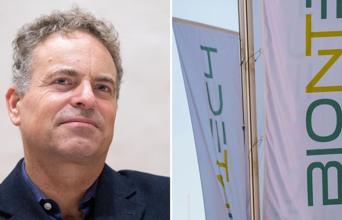 Curevac-Gründer Ingmar Hoerr ist nicht gut auf Biontech zu sprechen.<span class='image-autor'>Foto: dpa/Marijan Murat & Andreas Arnold/dpa</span>