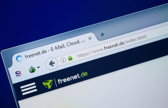 Website von freenet.de.<span class='image-autor'>Foto: Sharaf Maksumov / shutterstock.com</span>