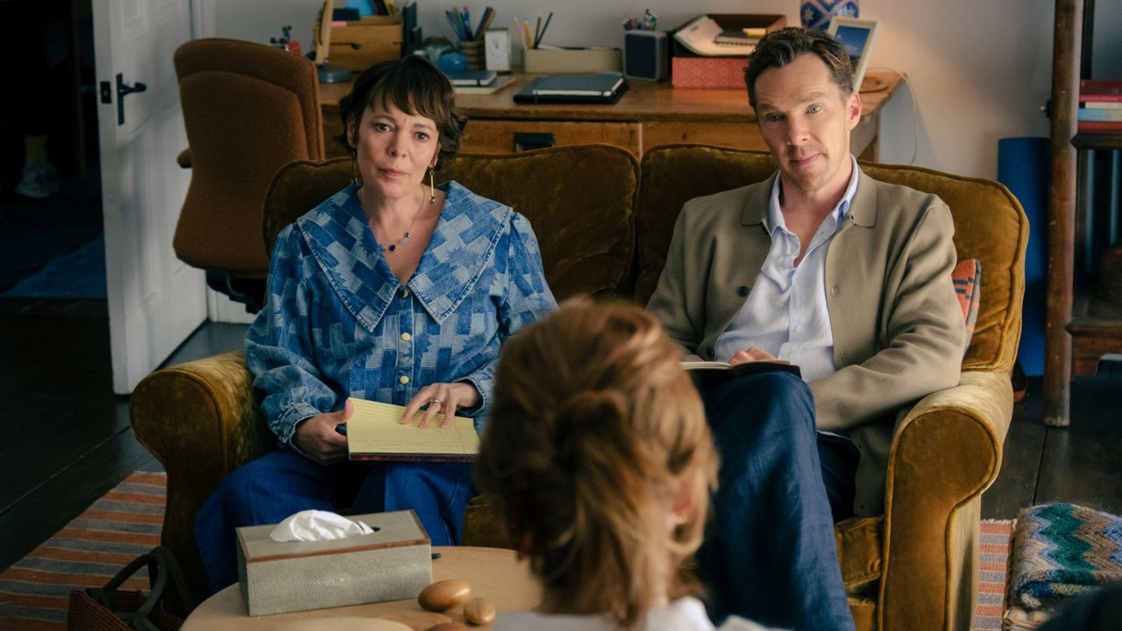 Olivia Colman und Benedict Cumberbatch im Remake "Die Rosenschlacht".Foto: Jaap Buitendijk/ Searchlight Pictures Olivia Colman und Benedict Cumberbatch im Remake "Die Rosenschlacht".Foto: Jaap Buitendijk/ Searchlight Pictures