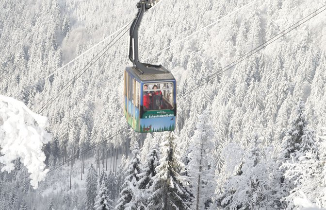 Mit der Bergbahn auf den Berggipfel des Schauinsland bei Freiburg.<span class='image-autor'>Foto: © FWTM/Schauinslandbahn//Daniel Schoenen</span>