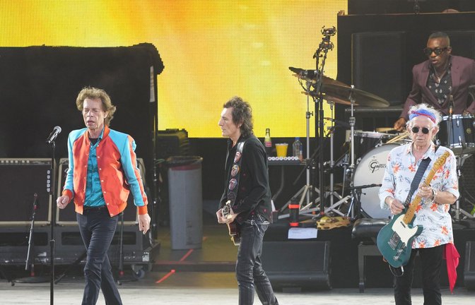 Die Rocker von den Rolling Stones haben Berlin eingeheizt.<span class='image-autor'>Foto: Soeren Stache/dpa</span>