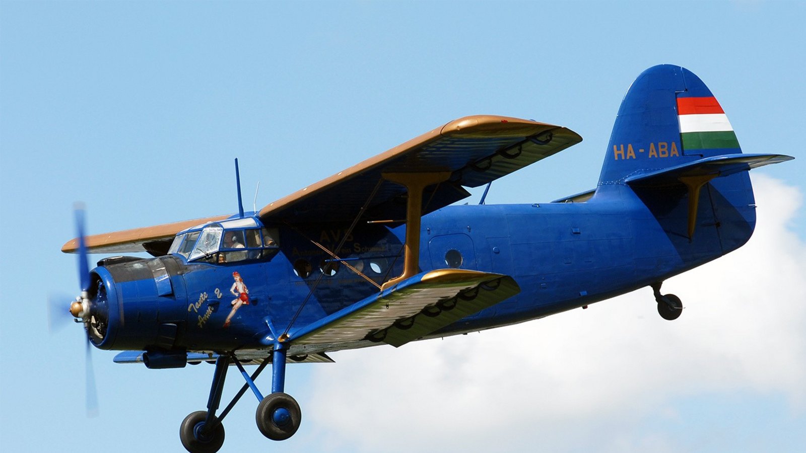 Abgehoben: eine Antonov An-2. Foto: Flugsportclub Mühlacker