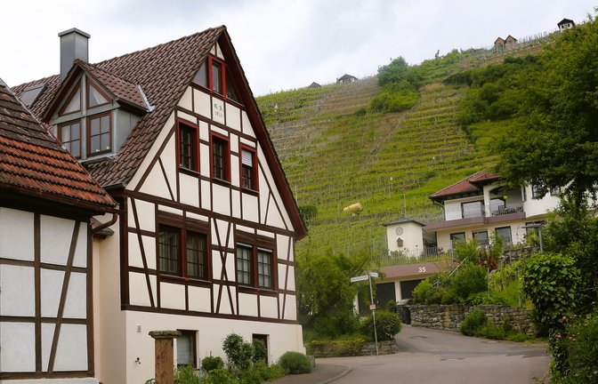 Ist Wein der touristisch zu vermarktende Kern von Vaihingen oder könnten es auch Fachwerkhäuser sein wie hier in Roßwag? <span class='image-autor'>Foto: Küppers</span>
