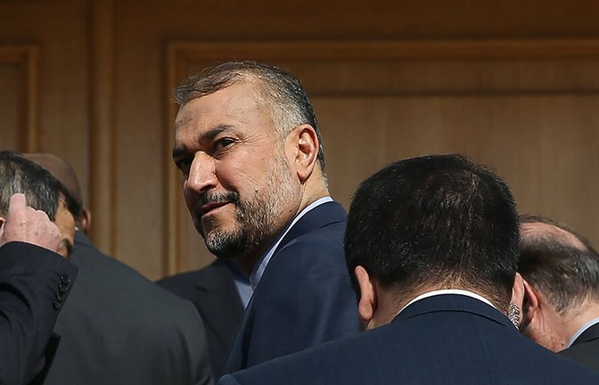 Irans Außenminister Hossein Amir-Abdollahian.<span class='image-autor'>Foto: IMAGO/UPI Photo/IMAGO/IRNA</span>
