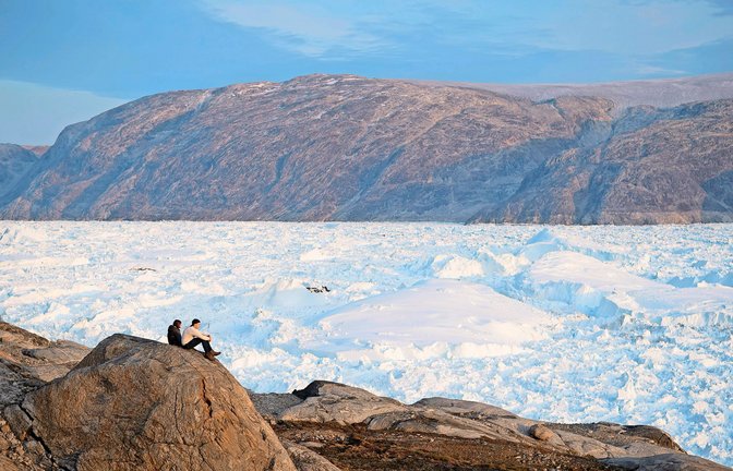 Das  Eis in Grönland ist nicht mehr für die Ewigkeit.<span class='image-autor'>Foto: dpa/Felipe Dana</span>