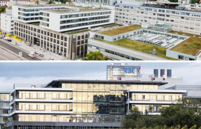 Das städtische Großklinikum  (oben) und das Robert-Bosch-Krankenhaus streben den Status eines Universitätsklinikums an. Das städtische Klinikum  (oben) strebt zusammen mit dem Robert Bosch Krankenhaus den Status eines Universitätsklinikums an.<span class='image-autor'>Foto: Lichtgut</span>