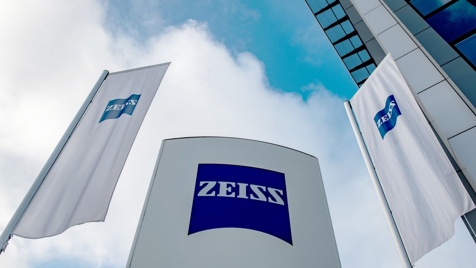 Der Hauptsitz von Carl Zeiss ist in Oberkochen im Ostalbkreis.Foto: dpa/Stefan Puchner