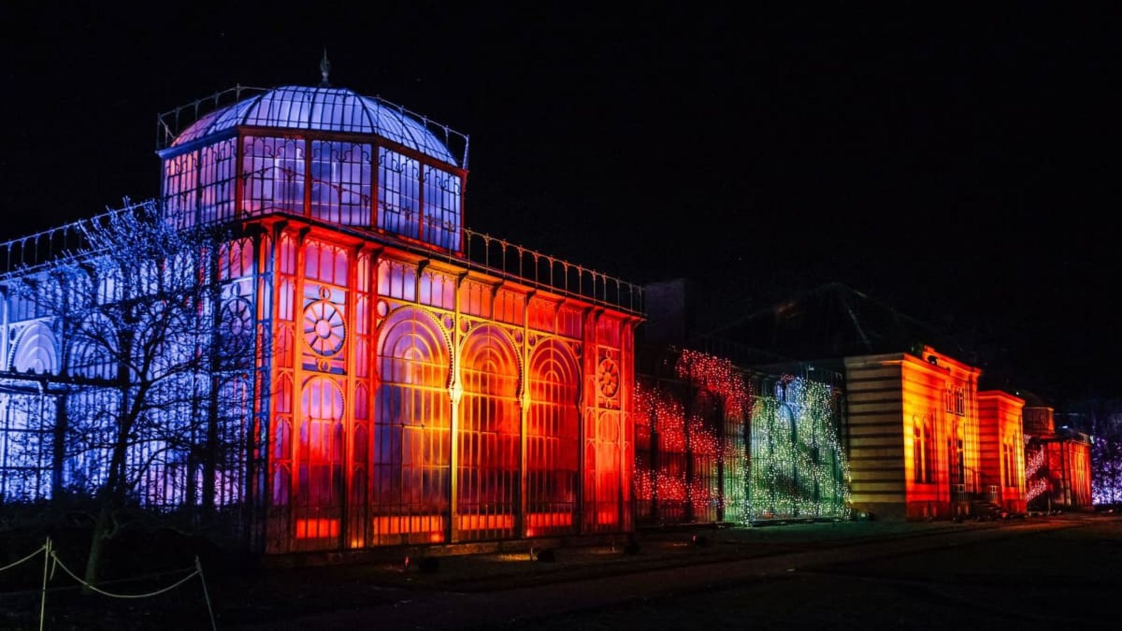 Der Christmas Garden wird ab Mitte November die Wilhelma wieder in magisches Licht tauchen.Lichtgut