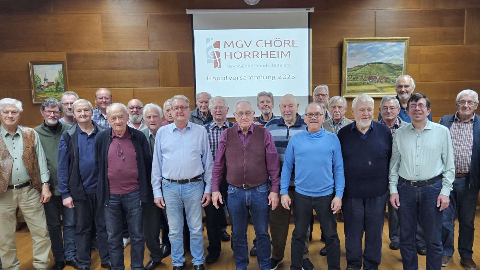 Der neue Männergesangverein Horrheim-Vaihingen tritt am Sonntag erstmals auf.  Foto: p