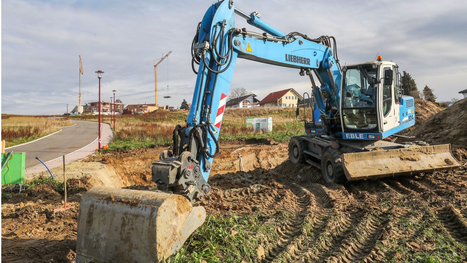 Täglich werden im Südwesten fünf bis sechs Hektar Boden in Baugebiete oder Straßen umgewandelt.Foto: dpa/Thomas Warnack Täglich werden im Südwesten fünf bis sechs Hektar Boden in Baugebiete oder Straßen umgewandelt.Foto: dpa/Thomas Warnack