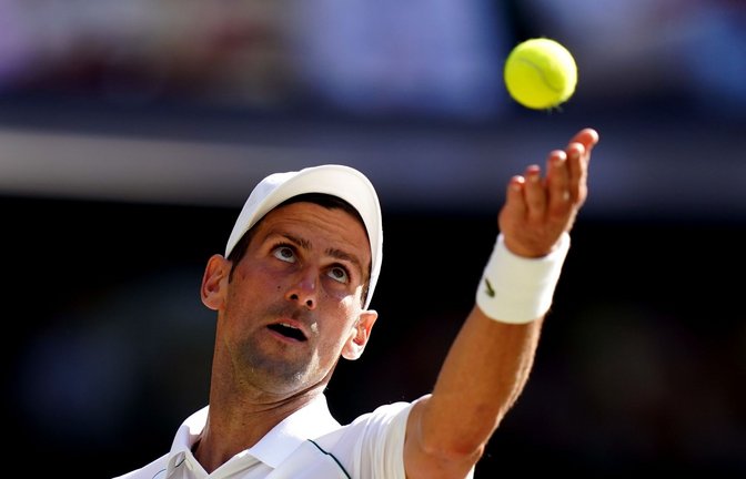 Hat erneut das Finale in Wimbledon erreicht: Novak Djokovic.<span class='image-autor'>Foto: Adam Davy/PA Wire/dpa</span>