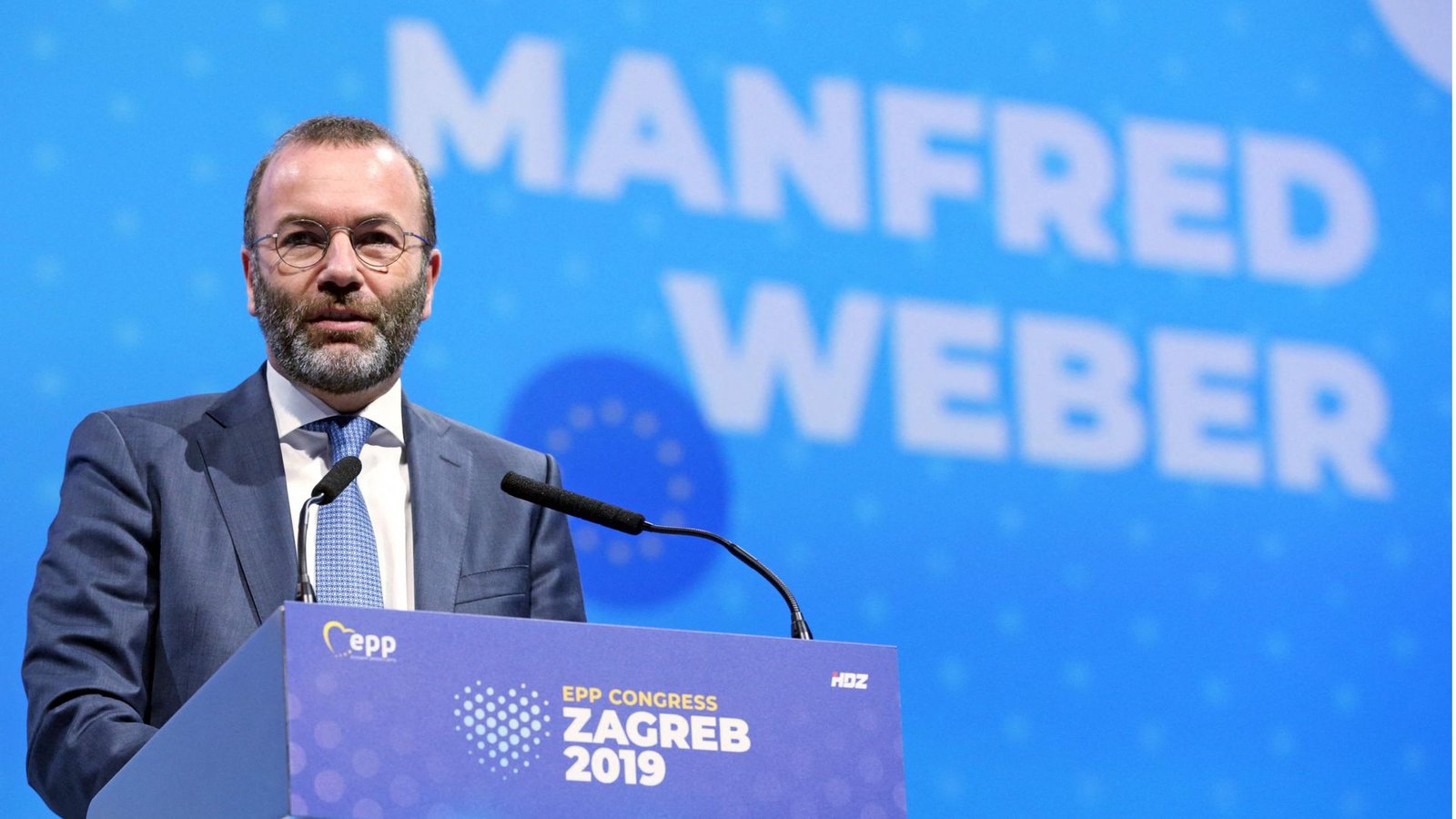 Manfred Weber ist Vorsitzender der größten Fraktion im Europäischen Parlament.Foto: AFP/DAMIR SENCAR Manfred Weber ist Vorsitzender der größten Fraktion im Europäischen Parlament.Foto: AFP/DAMIR SENCAR