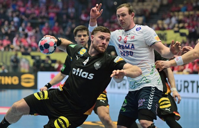 Wann spielt die deutsche Nationalmannschaft bei der Handball-Europameisterschaft der Männer 2026?<span class='image-autor'>Foto: picture alliance/dpa | Sina Schuldt</span>