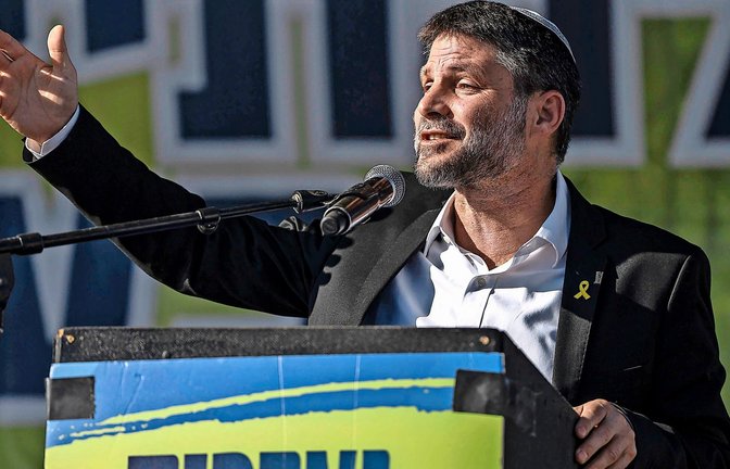 Der israelische Finanzminister Bezalel Smotrich will eine Annexion des Westjordanlandes durch Israel (Archivfoto).<span class='image-autor'>Foto: dpa/Ilia Yefimovich</span>