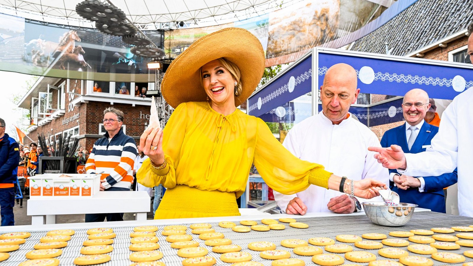 Königin Máxima am Koningsdag 2026 in Dokkum.Foto: IMAGO / PPE Königin Máxima am Koningsdag 2026 in Dokkum.Foto: IMAGO / PPE