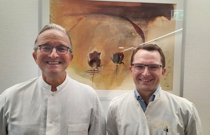 Stefan Sell (links) und Jörn Heppe. <span class='image-autor'>Foto: Rapp</span>