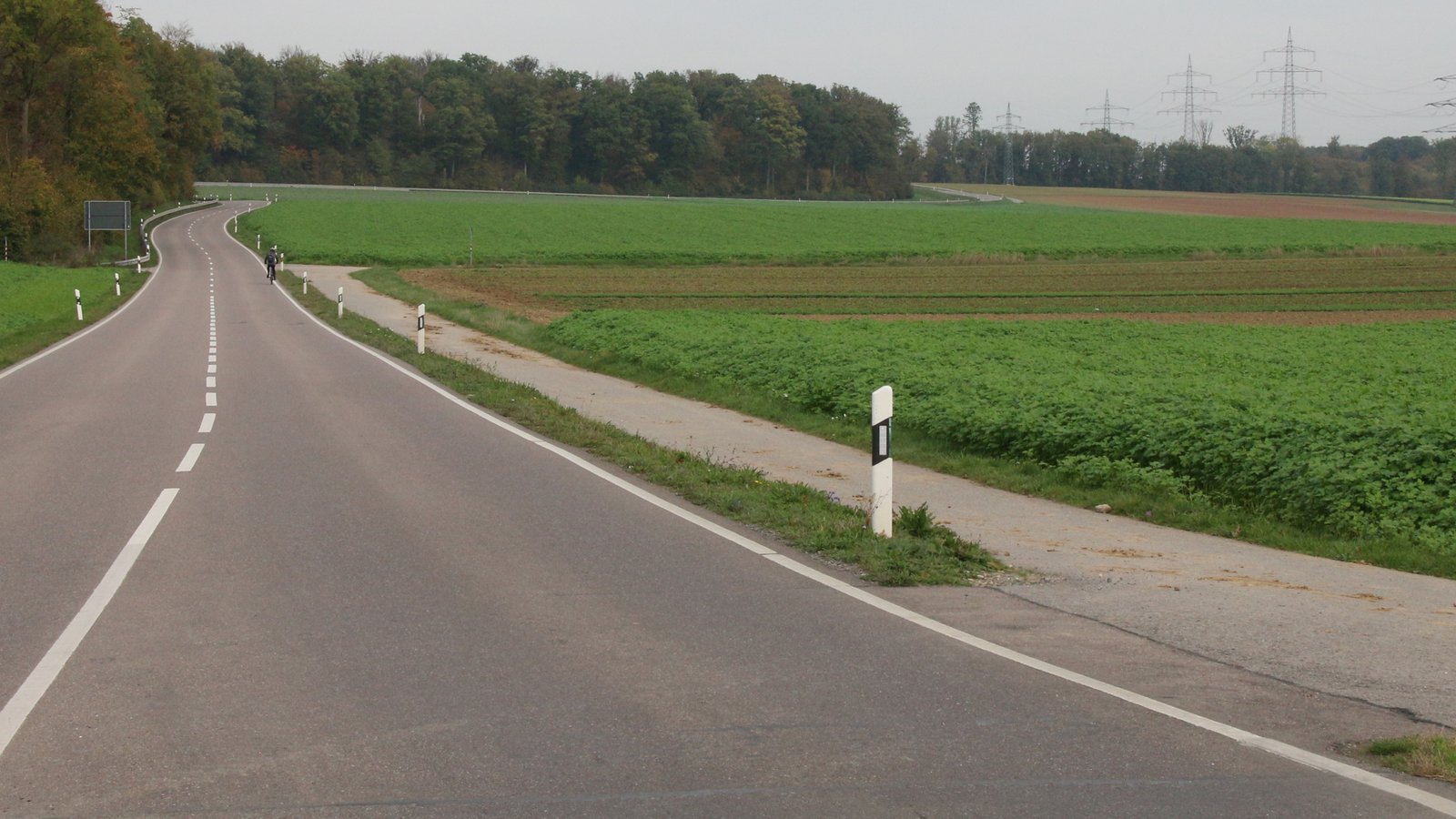 Hier, zwischen Kreisverkehr und Hochdorf, könnte eine Deponie gebaut werden. Im Eberdinger Gemeinderat gab es jetzt lauten Protest. Foto: Bögel