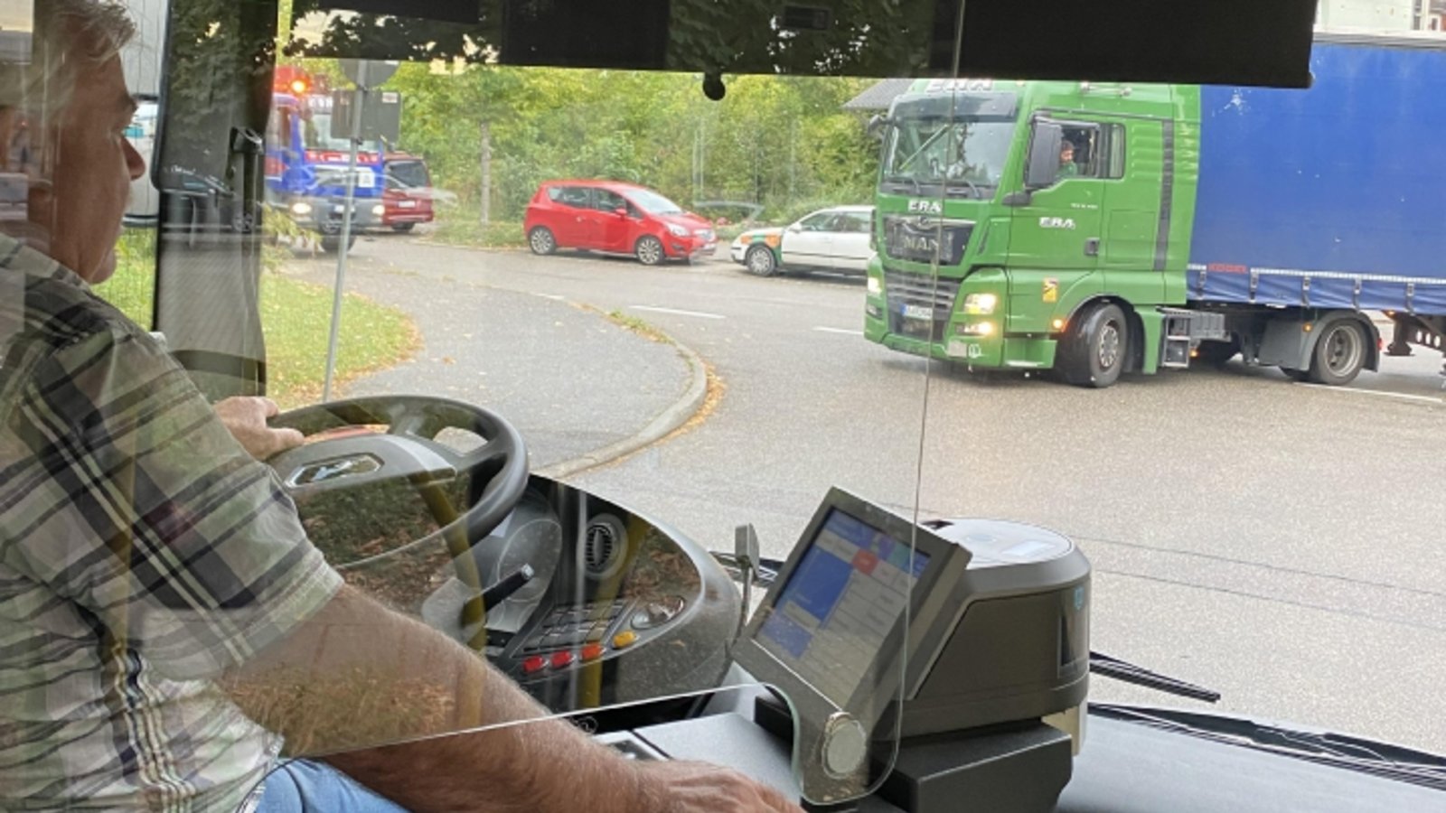 Busfahrer werden gesucht. Archivfoto: VKZ/Gaißert Busfahrer werden gesucht. Archivfoto: VKZ/Gaißert
