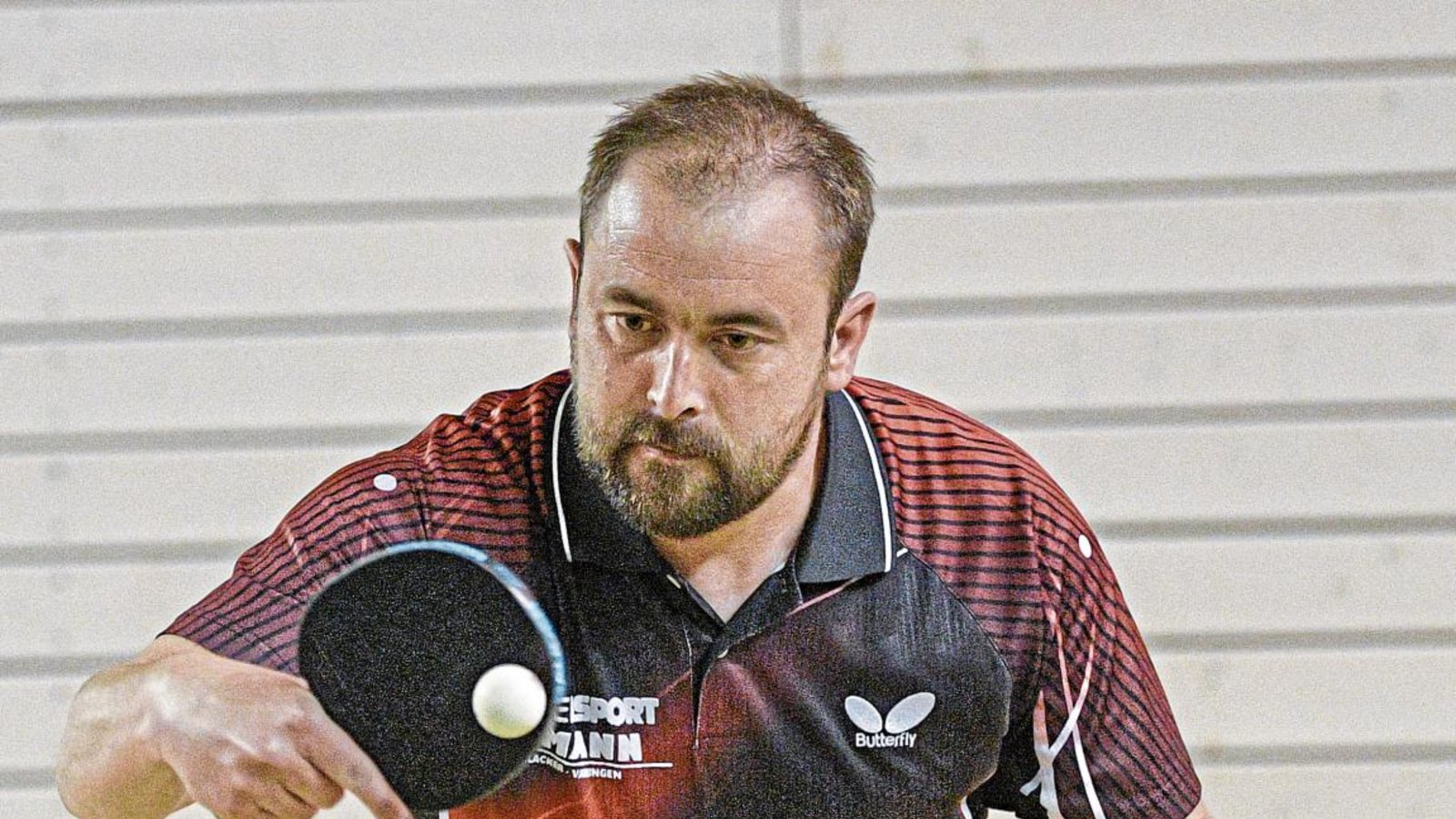 Timo Krauth hat gegen TTC Bietigheim-Bissingen V zwar das Spitzeneinzel gewonnen, es war aber nur einer von zwei Erfolgen der Großglattbacher in den Einzeln gegen den den Vorjahresvizemeister. Foto: Archiv/Leitner