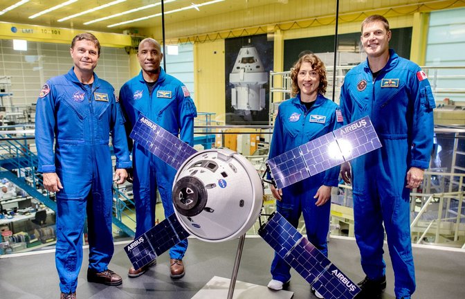 Anfang April sollen mit der Mission "Artemis 2" wieder Menschen um den Mond fliegen. (Archivfoto)<span class='image-autor'>Foto: Hauke-Christian Dittrich/dpa</span>