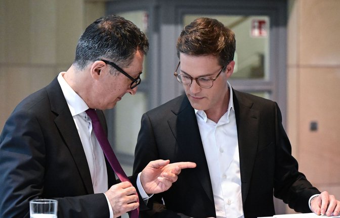 Özdemir und Hagel.<span class='image-autor'>Foto: Bernd Weißbrod/dpa</span>