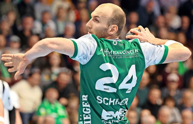 Marcel Schiller ist der Toptorjäger von Frisch Auf Göppingen.<span class='image-autor'>Foto: Pressefoto Baumann</span>