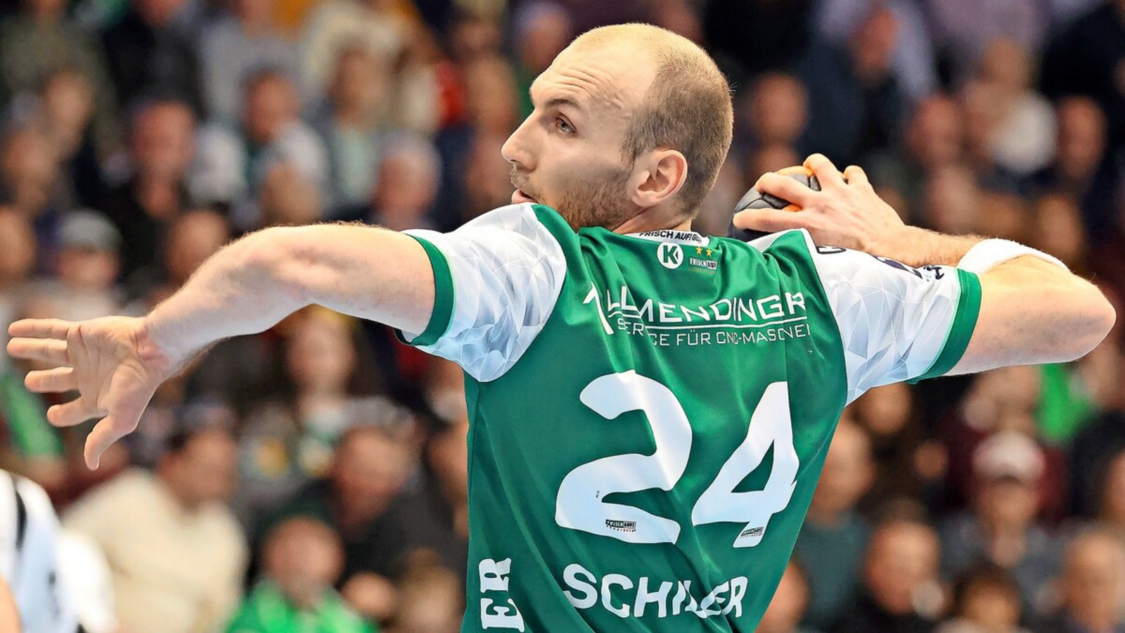 Marcel Schiller ist der Toptorjäger von Frisch Auf Göppingen.Foto: Pressefoto Baumann Marcel Schiller ist der Toptorjäger von Frisch Auf Göppingen.Foto: Pressefoto Baumann