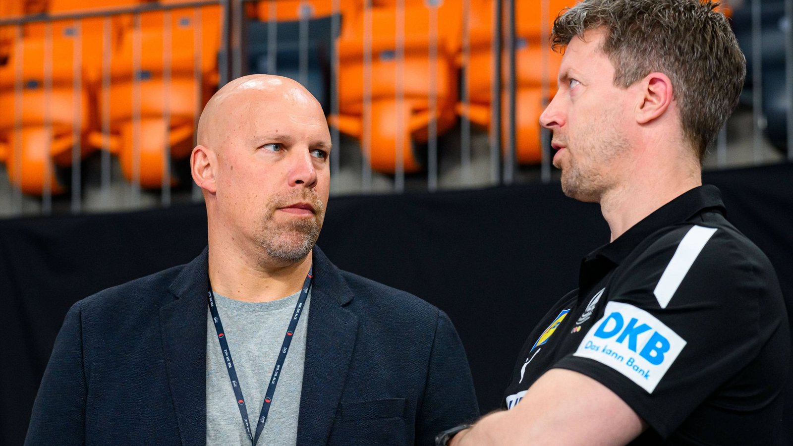 Geschäftsführer Axel Kromer und Markus Gaugisch (re.) wollen den HBW weiterentwickeln.Foto: IMAGO/wolf-sportfoto