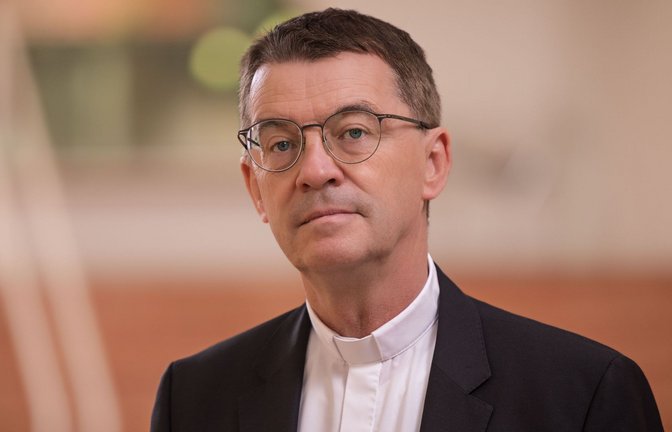 Klaus Krämer ist zwölfter Bischof der Diözese Rottenburg-Stuttgart.<span class='image-autor'>Foto: Diözese Rottenb/Jochen Wiedemann</span>