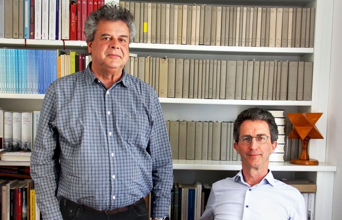 Burghard und Ulf Heidegger (rechts)<span class='image-autor'>Foto: Uli Fricker</span>