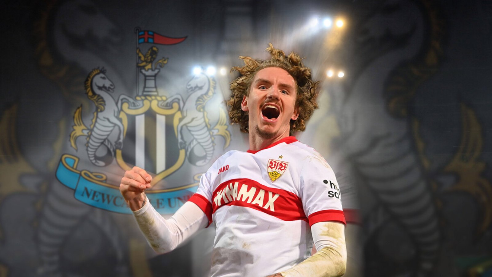 Geht künftig für Newcastle United auf Torejagd: Ex-VfB-Profi Nick Woltemade.Foto: IMAGO/Sven Simon Geht künftig für Newcastle United auf Torejagd: Ex-VfB-Profi Nick Woltemade.Foto: IMAGO/Sven Simon